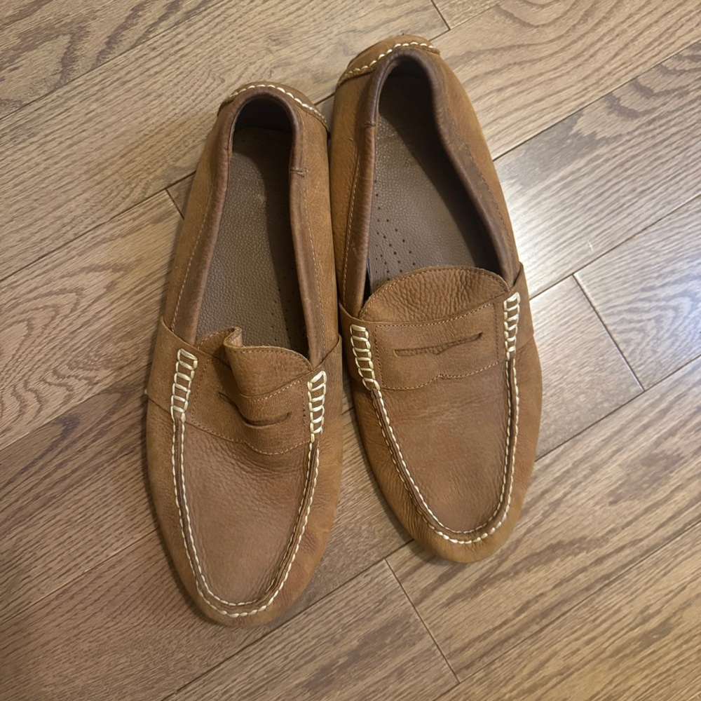 Polo Ralph Lauren Telly Leather Penny Loafers – Men’s Size 10.5 - Picture 8 of 8